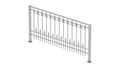 Geländer Lucca als 3D-Modell | Feuerverzinkt