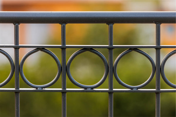 Geländer Belluno Detail | pulverbeschichtet anthrazit