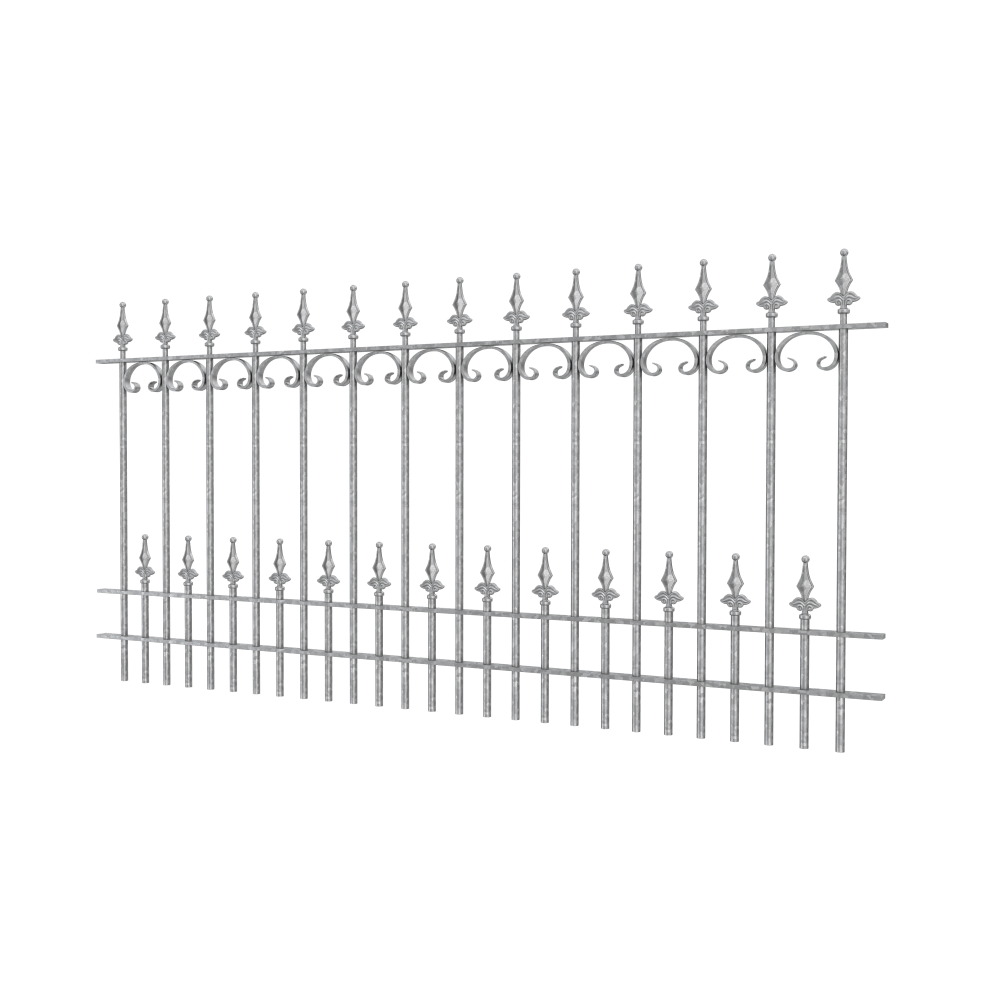 Zaun Lucca | feuerverzinkt Zaun Lucca | feuerverzinkt