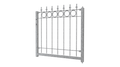 Gartentor Belluno 3D Modell | Feuerverzinkt