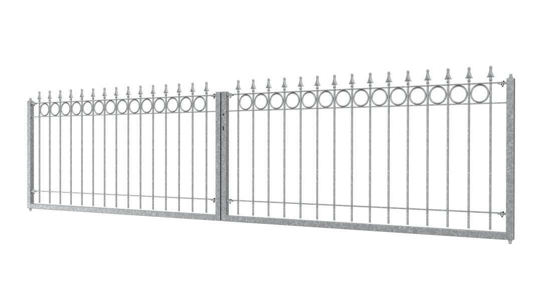 Tor Belluno 3D Modell | Feuerverzinkt Tor Belluno 3D Modell | Feuerverzinkt