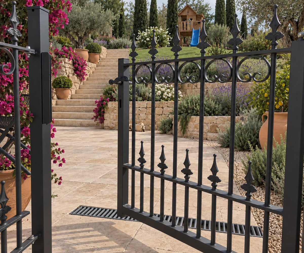Mediterraner Garten gestalten – mit Zaun, Tor und passenden Pflanzen zum Urlaubsflair