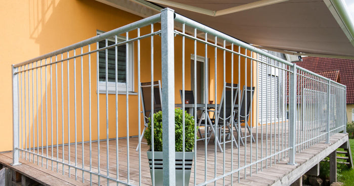 Balcony railing types - these are the most popular railing styles