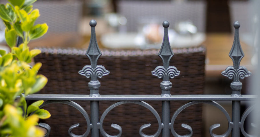 That's why wrought iron is the best choice