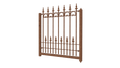 Gartentor Lucca als 3D Modell | Unbeschichtet