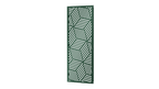 Sichtschutz Reno als 3D-Modell | Pulverbeschichtet Sonderfarbe RAL 6005 Moosgrün