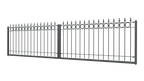 Tor Belluno 3D Modell | Pulverbeschichtete Sonderfarbe RAL 7016 Anthrazitgrau
