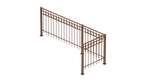 Geländer Belluno als 3D-Modell | Unbeschichtet