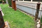 Zaun Set Ancona | Unbeschichtet
