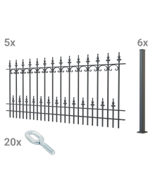 Zaun Set 10 m Lucca