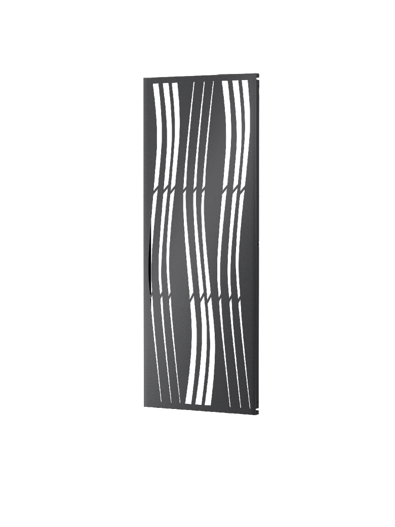Metallsichtschutz Arno Modell | Pulverbeschichtet Anthrazit