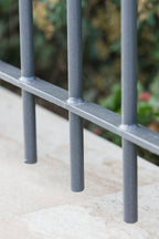 Zaun Ancona Detailaufnahme | Pulverbeschichtet Anthrazit